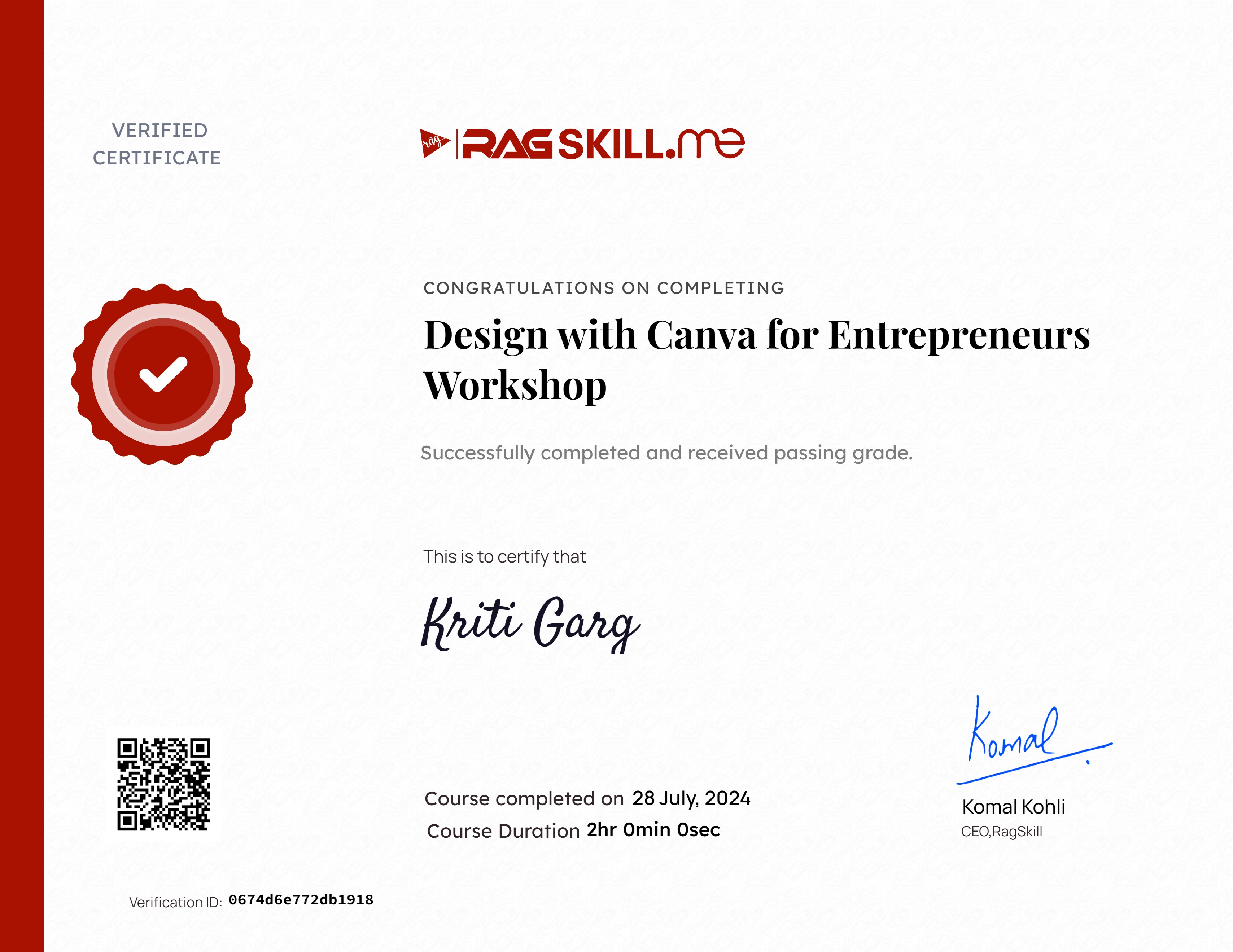Design with Canva for Entrepreneurs Workshop
